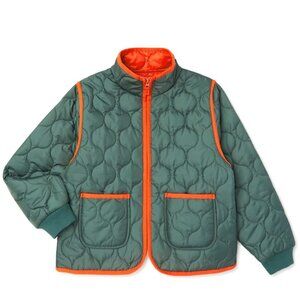 NWT Free Assembly Lightweight Quilted Jacket Girls Size XL14-16